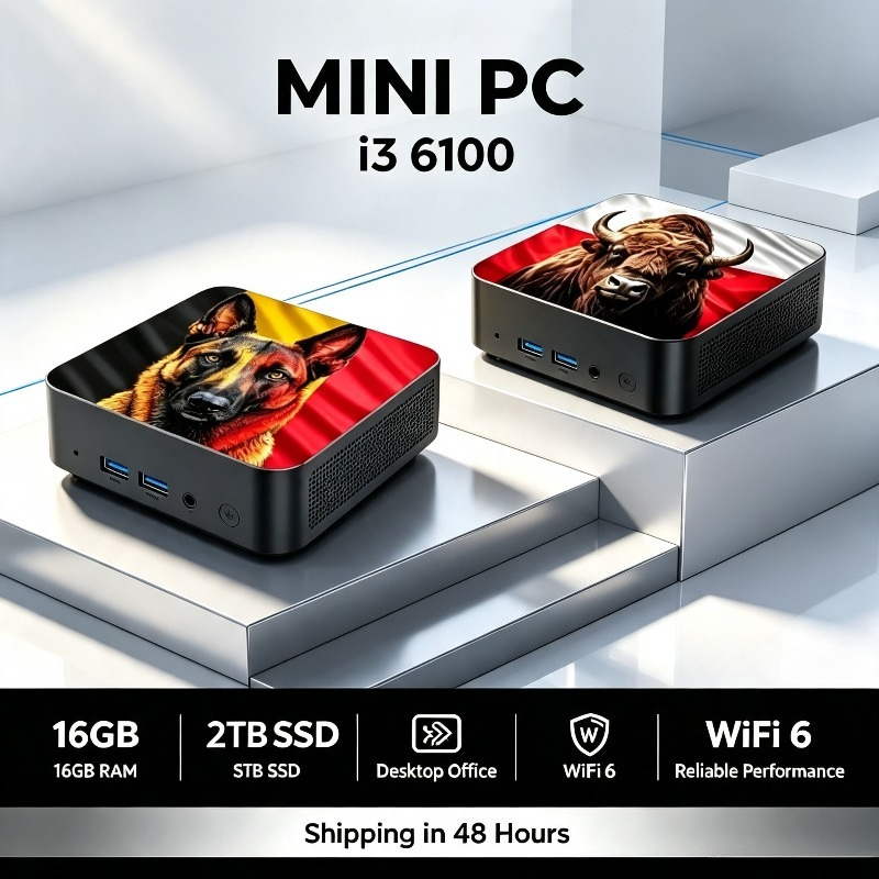 Pc Gaming I3 - 2026 Mini PC Baru Intel Core