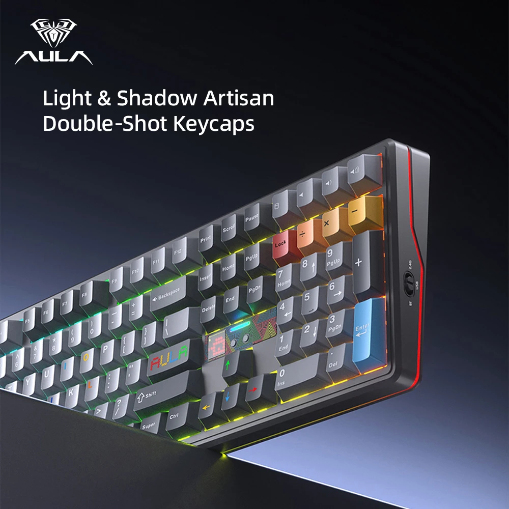 AULA F108 Pro V2 100% Layout M - Pc Gaming Uk ulasan dan harga