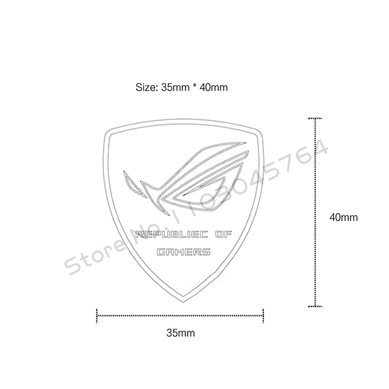 Stiker komputer aluminium Logo - Pc Gaming Upgrades ulasan dan harga