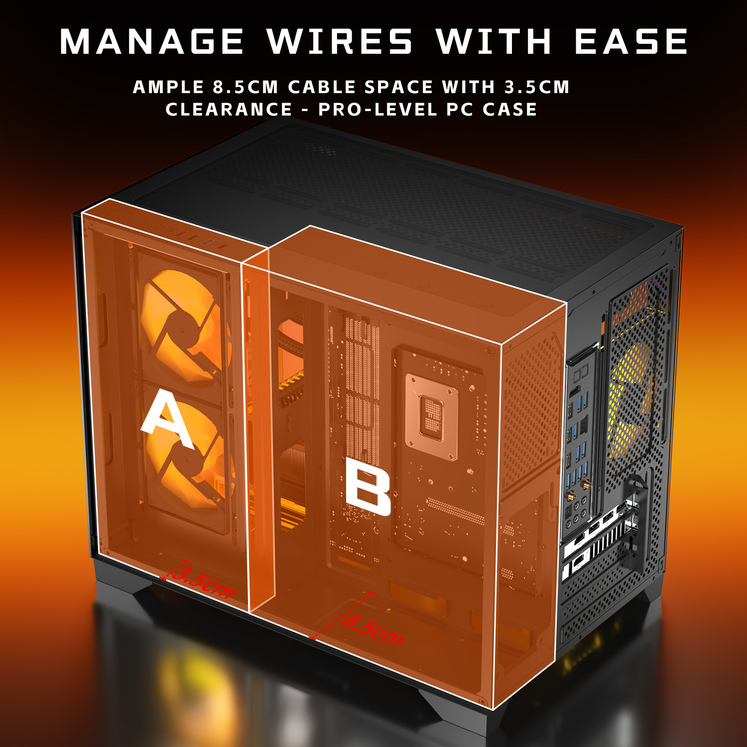 Casing PC Gaming Micro-ATX den - Pc Gaming Ff ulasan dan harga