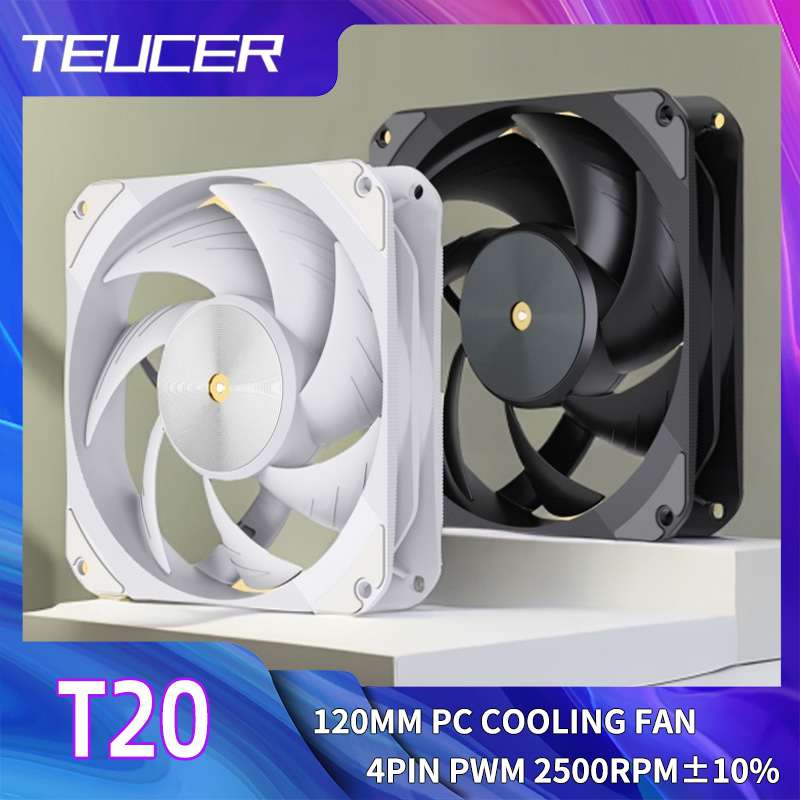 TEUCER T20 120Mm 4Pin PWM Kipa - Pc Gaming Ff ulasan dan harga