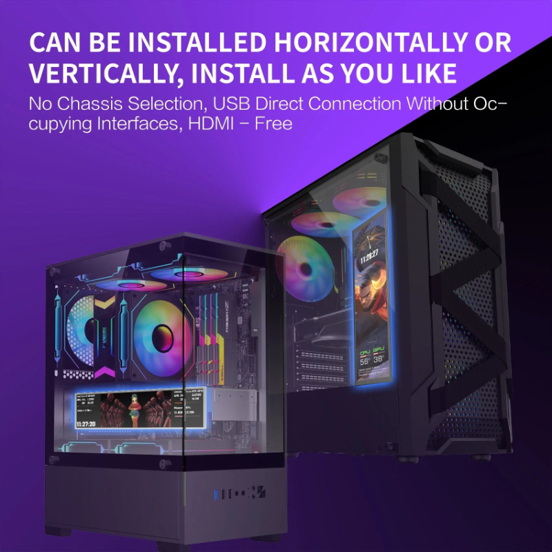Mirabox D92 Chassis Layar Seku - Pc Gaming Upgrades ulasan dan harga