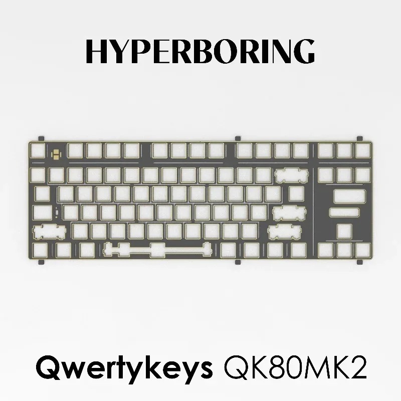 QK80MK2 Pelat Pemosisian Keybo - Pc Gaming Upgrades ulasan dan harga
