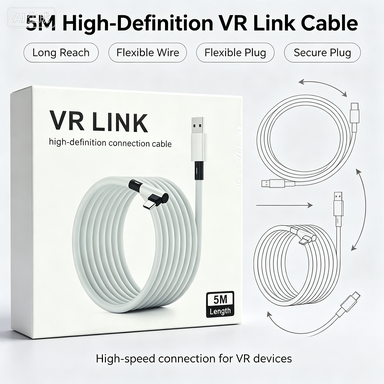 Kabel Penghubung VR dengan Kon - Pc Gaming Vr Headset ulasan dan harga