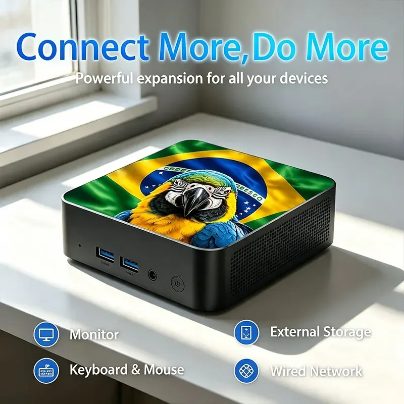 Mini PC Gaming Portabel yang T - Pc Gaming I3 ulasan dan harga