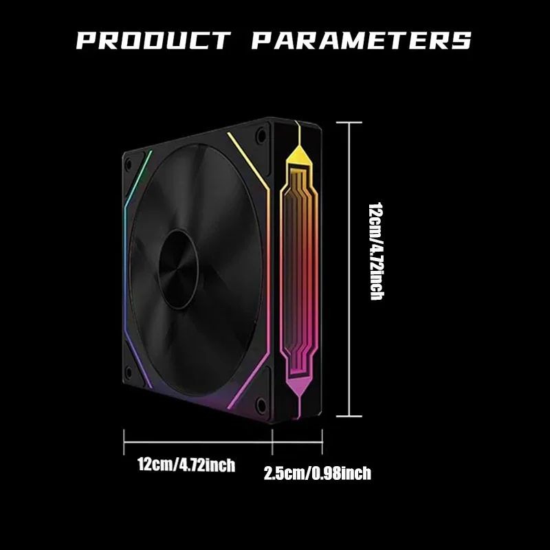 PRISM 4 RS 12cm ARGB 4 Pin Kip - Pc Gaming Ff ulasan dan harga