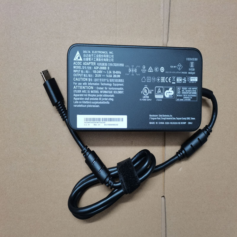 Adaptor AC Delta 20.0V 14.0A 2 - Pc Gaming Uk ulasan dan harga