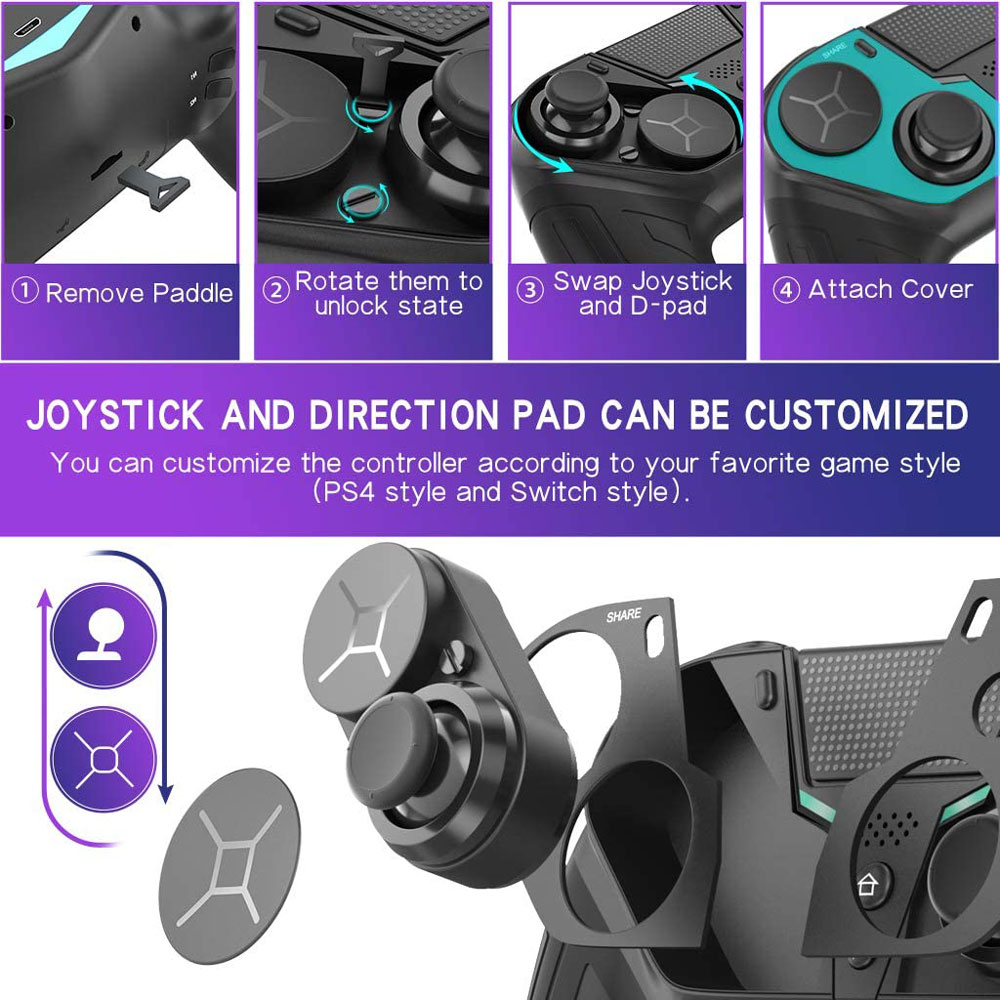 Kontroler Untuk PS4 PS3 PS Pla - Pc Gaming On Sale ulasan dan harga