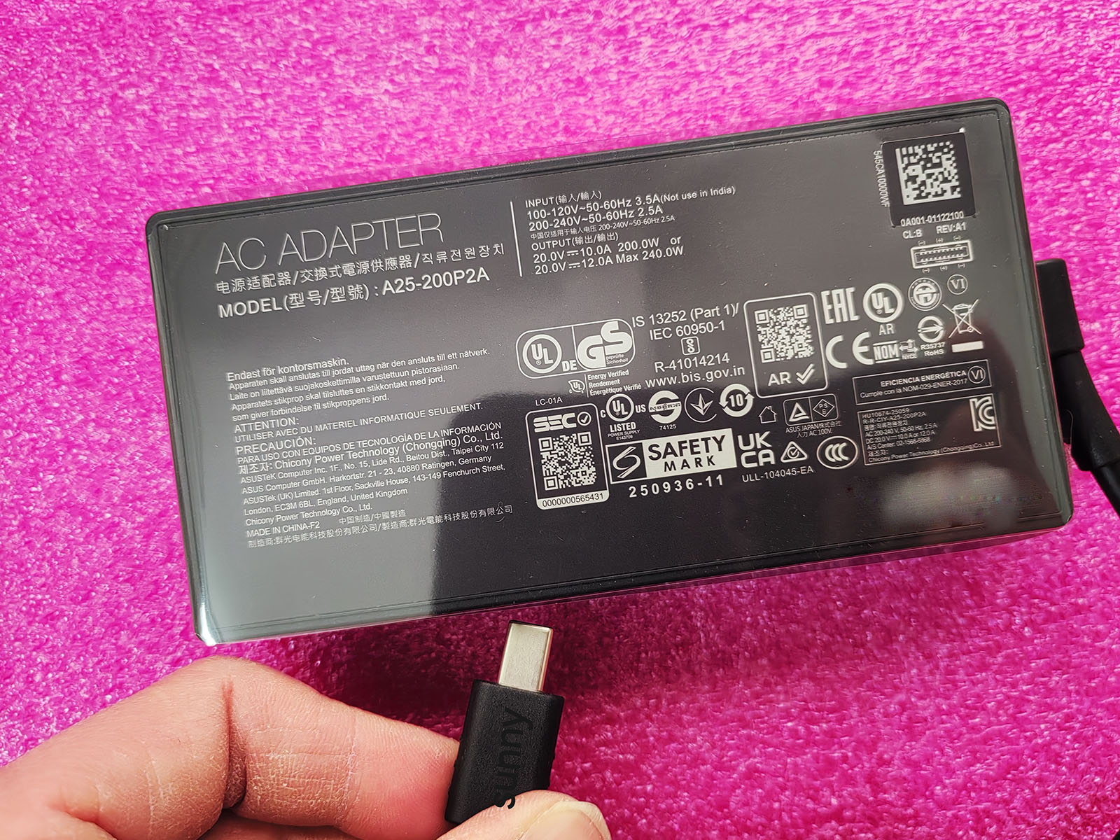 BARU OEM A25-200P2A Konektor P - Pc Gaming Uk ulasan dan harga