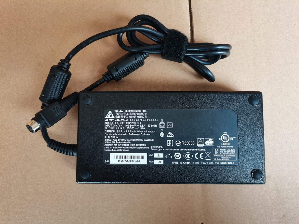 OEM Delta 230W 19.5V 11.8A ADP - Pc Gaming Uk ulasan dan harga