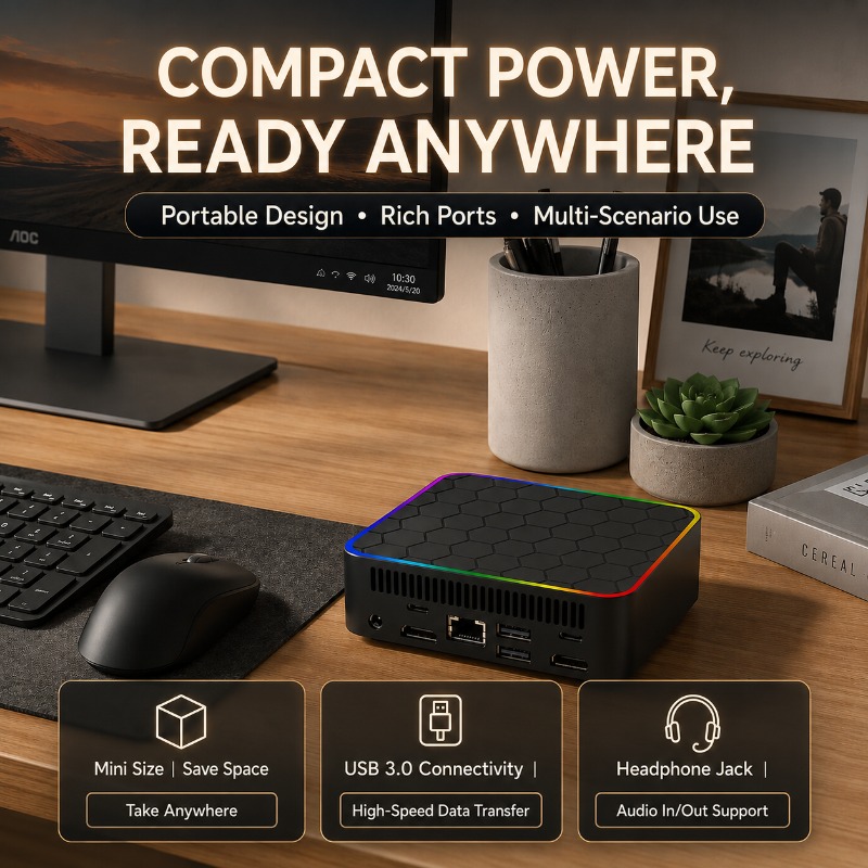 Mini PC Core i3-6100, RAM 16GB - Pc Gaming I3 ulasan dan harga