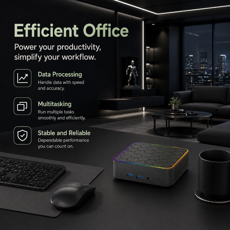 Mini PC Core i3-6100, RAM 16GB - Pc Gaming I3 ulasan dan harga