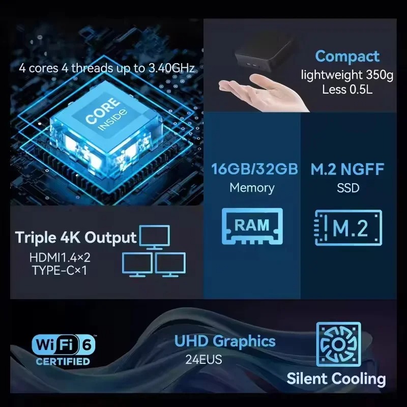 PC MINI Intel Core i3 6100 Bar - Pc Gaming I3 ulasan dan harga