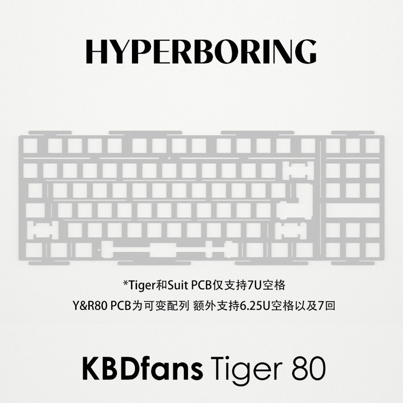 HYPERBORING Tiger80 Papan Posi - Pc Gaming Upgrades ulasan dan harga