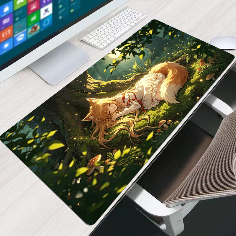 Alas Mouse Anime Cetak HD Spic - Pc Gaming Anime ulasan dan harga