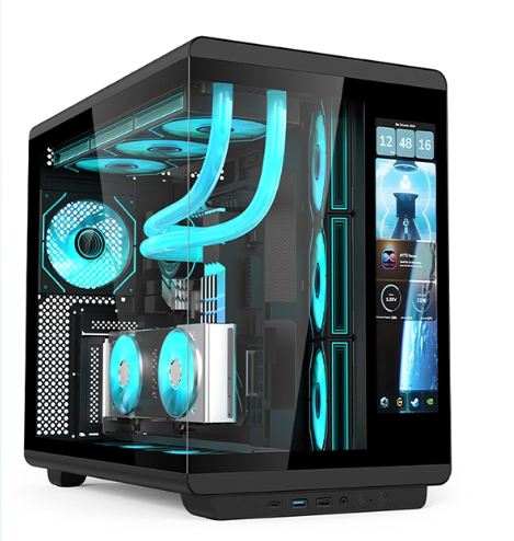Casing PC Gaming dengan Layar  - Pc Gaming Ff ulasan dan harga