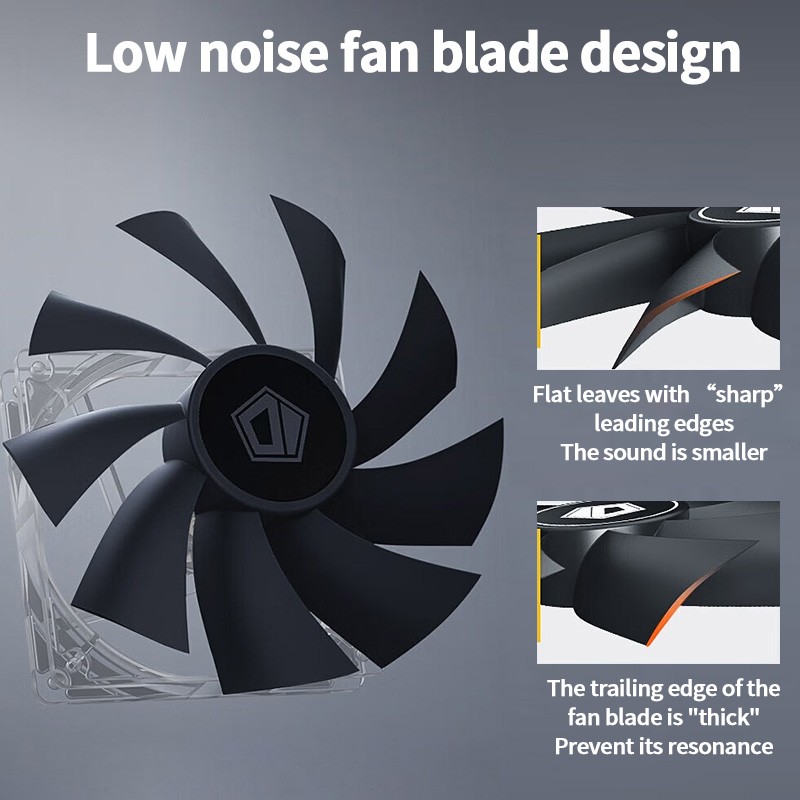 ID-COOLING XF-120-K Kipas Casi - Pc Gaming Lounge ulasan dan harga