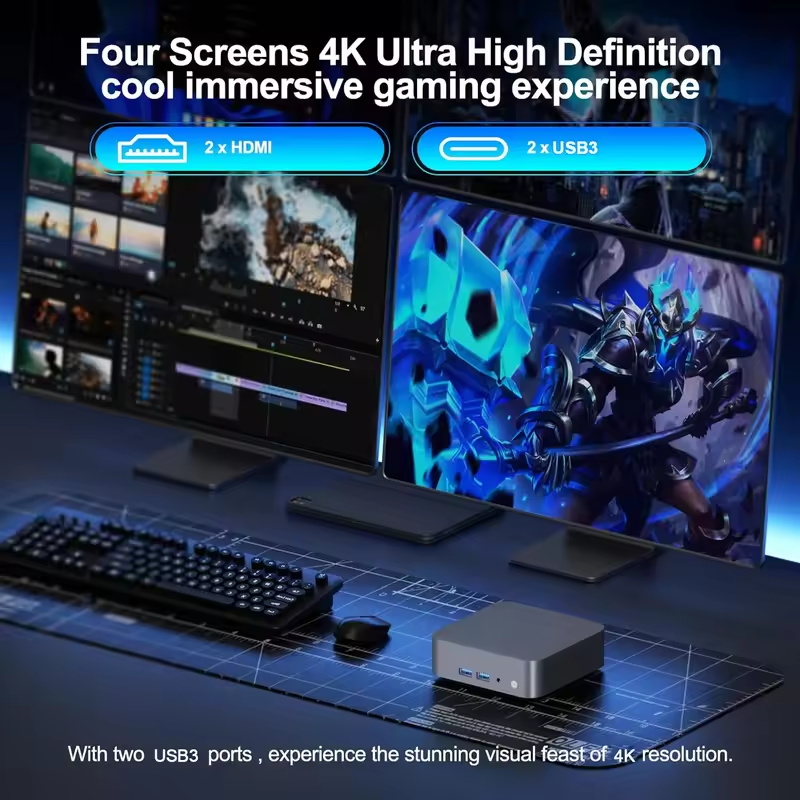 2026 Intel N150 Mini PC Komput - Pc Gaming Sultan ulasan dan harga